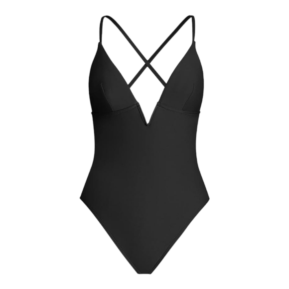 CUPSHE SWIMWEAR One Piece Modern Fitted  Women XS Black - Picture 4 of 5